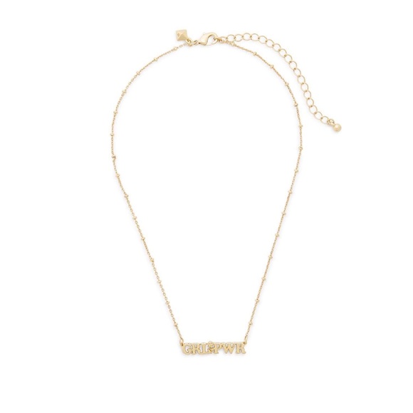 Rebecca Minkoff Grl Pwr Pendant Necklace NWT - Picture 2 of 5
